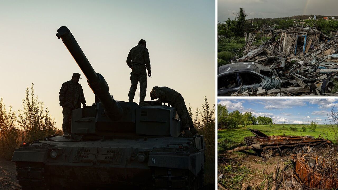 War in Ukraine.