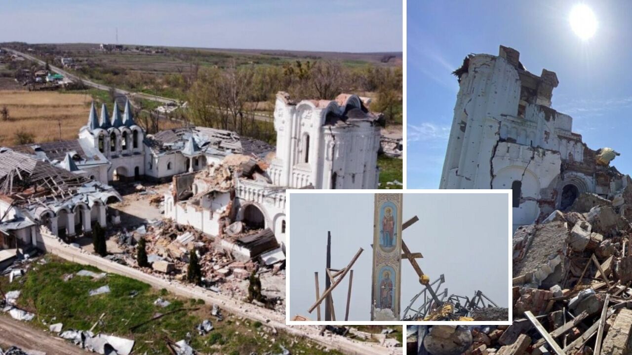 Since the start of the war, Russia has destroyed 78 churches in Donetsk region, most of them of the Moscow Patriarchate