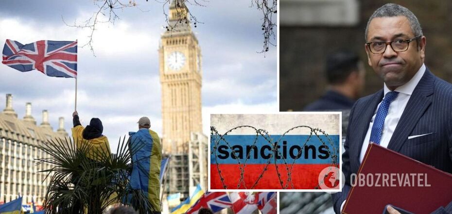 Cleverly mówi, kiedy Wielka Brytania zniesie sankcje wobec Rosji