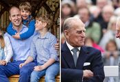 Royal family touched with congratulations on Father's Day: William showed a new portrait with children, and Charles showed an archival photo with Philip