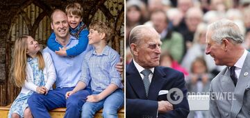 Rodzina królewska wzruszona gratulacjami z okazji Dnia Ojca: William pokazał nowy portret z dziećmi, a Karol archiwalne zdjęcie z Filipem