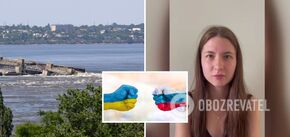 Accused Ukraine of blowing up Kakhovka hydroelectric power station, but something went wrong: blogger from Zaporizhzhia apologises for her anti-Ukrainian stance. Video