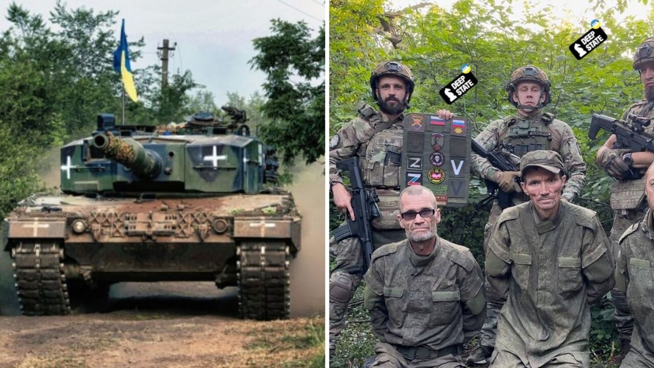 Ukrainian defenders advance north of Orikhovo-Vasylivka and capture prisoners. Photo