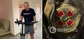 After 23 injuries: the chief sergeant of a company of the Donbas battalion got back on his feet and thanked Ukrainians. Video.