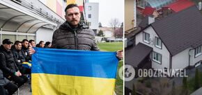 'They left grenades. They knew it was my house.' Usyk says Russian occupiers wanted to kill him