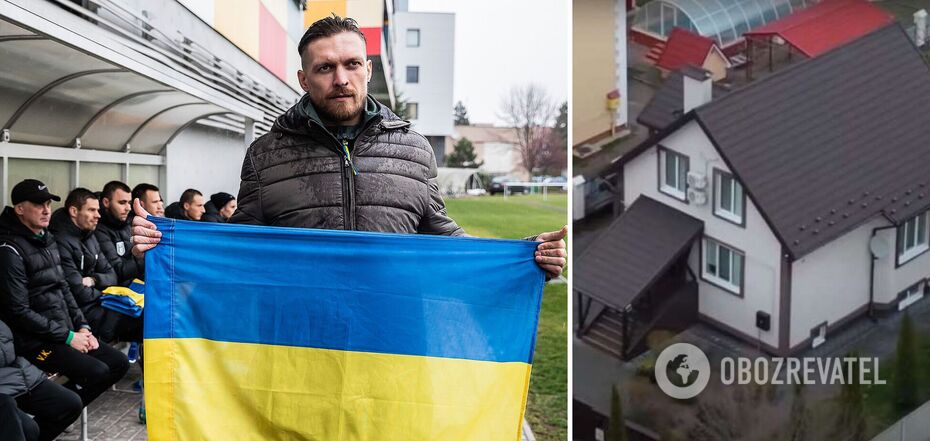 'They left grenades. They knew it was my house.' Usyk says Russian occupiers wanted to kill him
