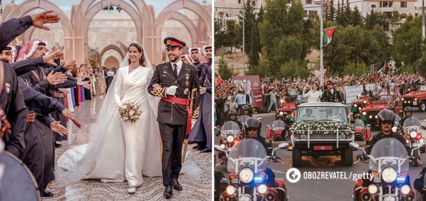 The Crown Prince of Jordan held a high-profile wedding that was celebrated by the whole country. Photos and videos from the ceremony