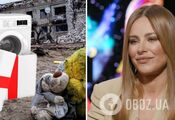 Zdrajca Lorak "potajemnie" odwiedza "uchodźców" z obwodu ługańskiego w regionie moskiewskim z pralką. Wideo