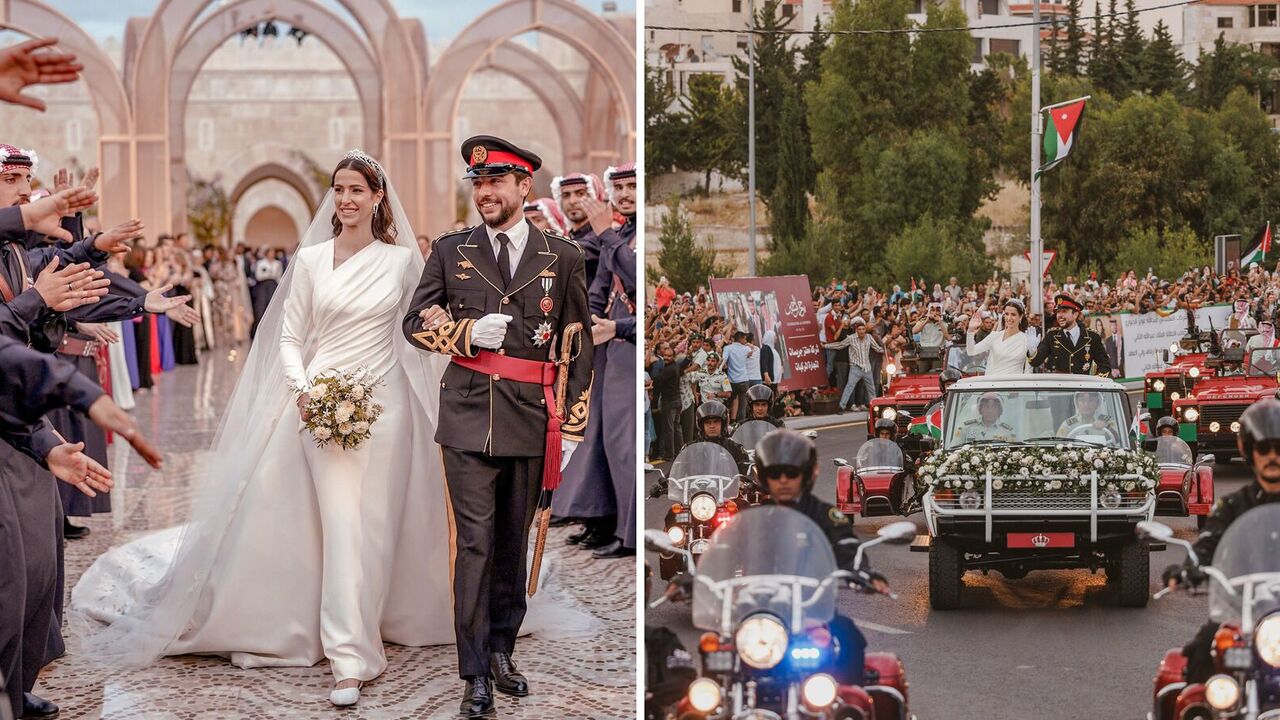 The Crown Prince of Jordan held a high-profile wedding that was celebrated by the whole country. Photos and videos from the ceremony