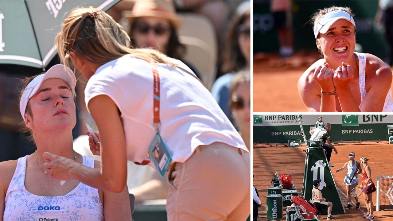 Svitolina defeats Russian at Roland Garros and refuses to shake her hand. Video.
