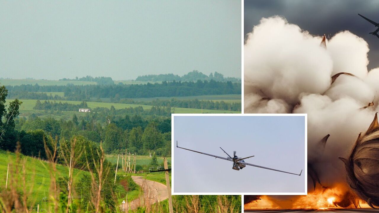 "Bawełna" w obwodzie smoleńskim: doniesienia o atakach dronów na obiekty paliwowe i energetyczne
