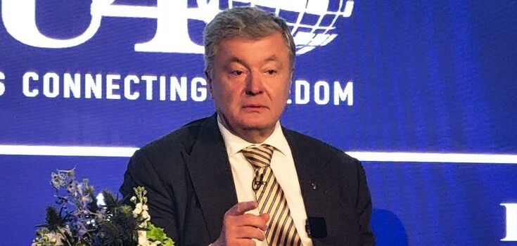 "Jeśli drzwi są otwarte, wpuśćcie nas": Poroszenko w Londynie wzywa sojuszników do zaproszenia Ukrainy do NATO