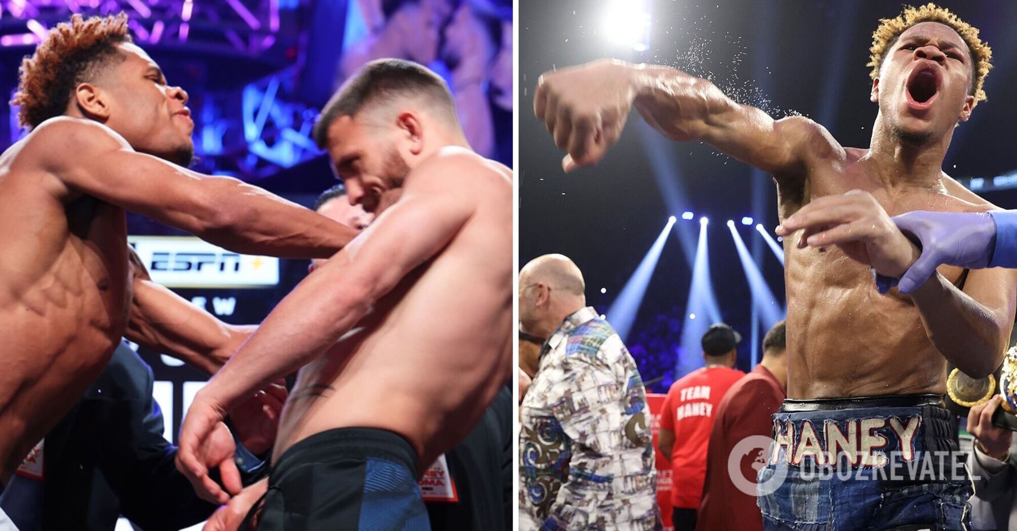 Haney was officially punished for his attack on Lomachenko