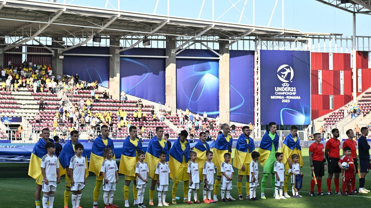 Ukraine has started with a victory at the European Football Championship U-21