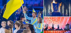 Ukraińscy ratownicy medyczni ratują wolontariusza podczas otwarcia Euro 2023, a polski prezydent jest wygwizdywany na stadionie