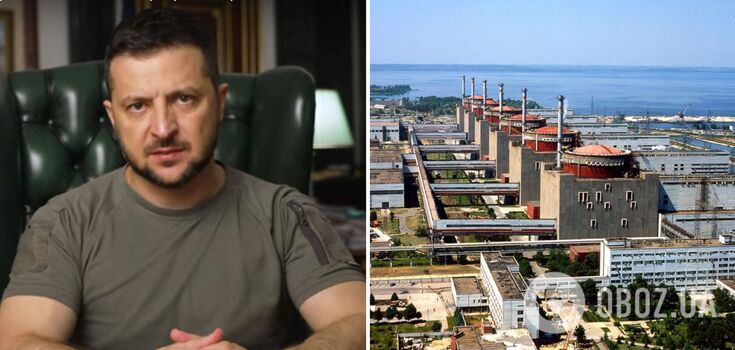 Zeleński: Rosja rozważa scenariusz ataku terrorystycznego na ZAZ, okupanci wszystko na to przygotowali. Wideo