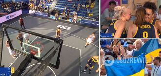 Ukraina rozpoczyna Igrzyska Europejskie w koszykówce 3x3 kobiet od zwycięstwa