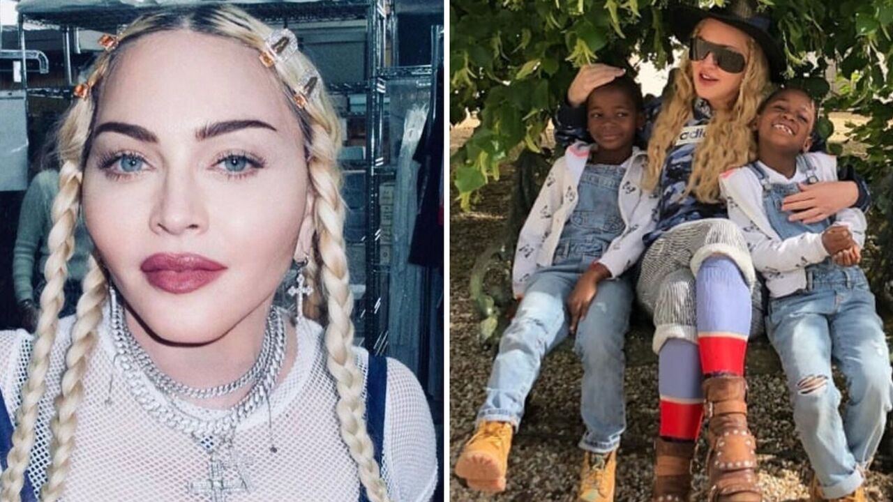 W szatach absolwentów: Madonna pokazała rzadkie zdjęcie swoich adoptowanych córek bliźniaczek