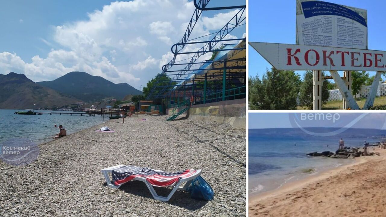 "There are very few people": people in occupied Crimea are surprised by empty beaches. Photos and videos