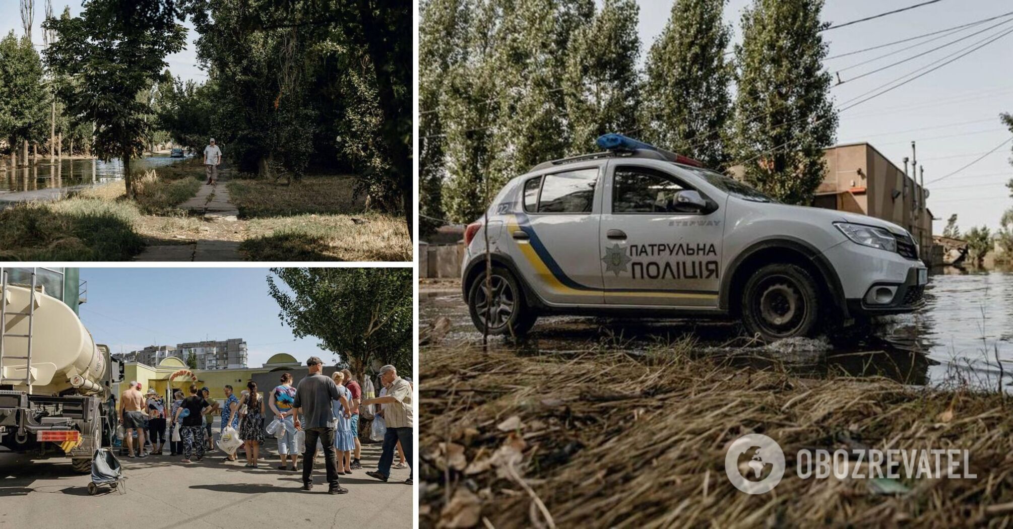 Flood in Kherson region