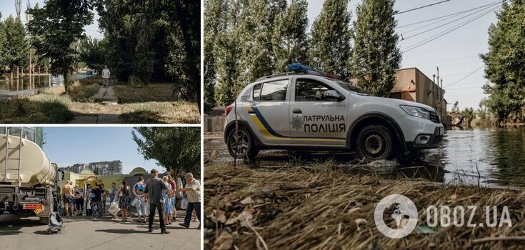 Flood in Kherson region