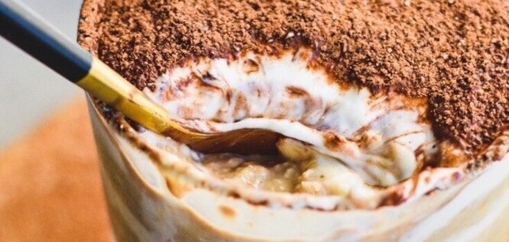 Oatmeal tiramisu in minutes: how to make it