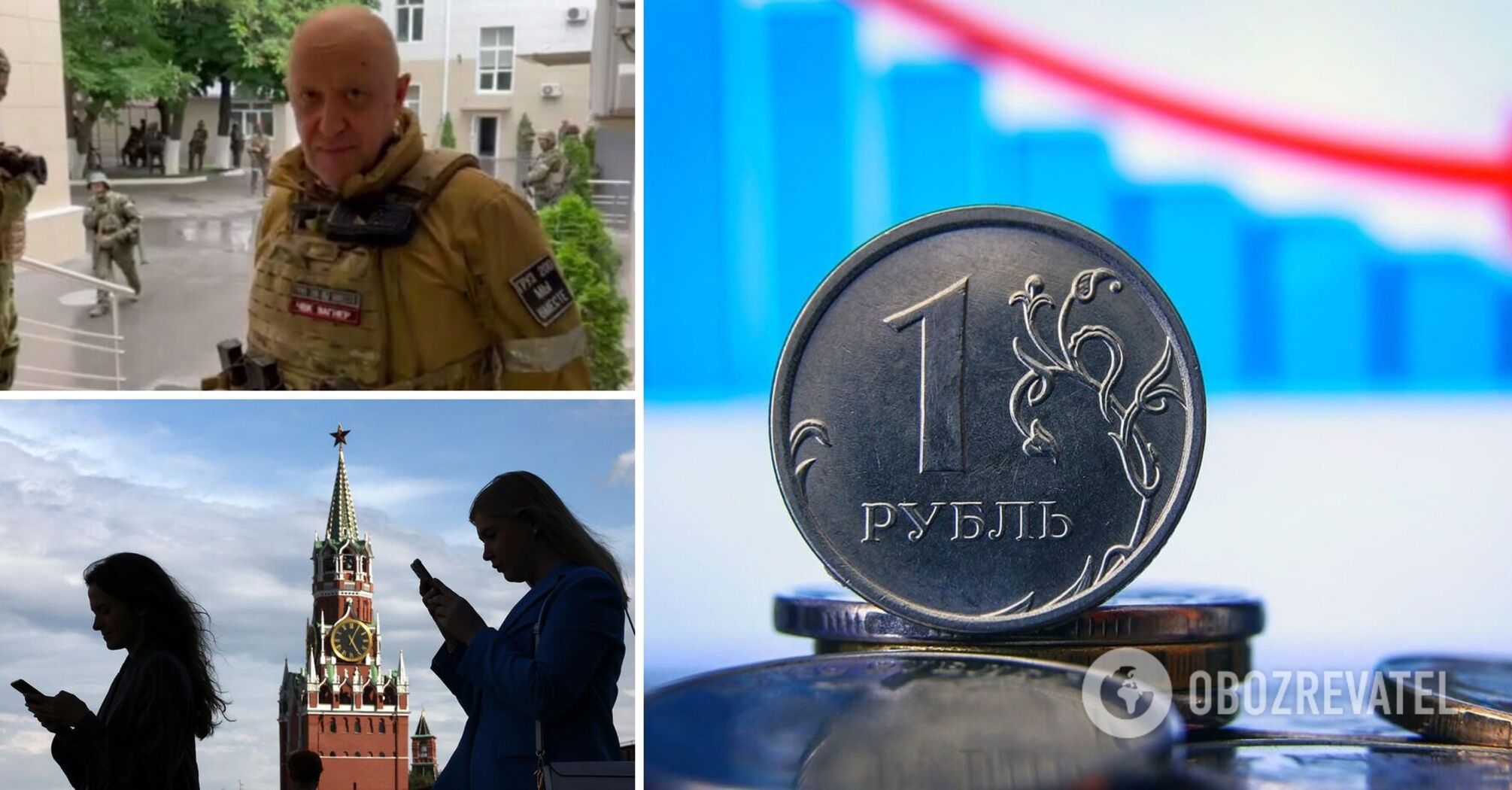 "24-godzinny bunt" Prigożyna uderzył w rubla
