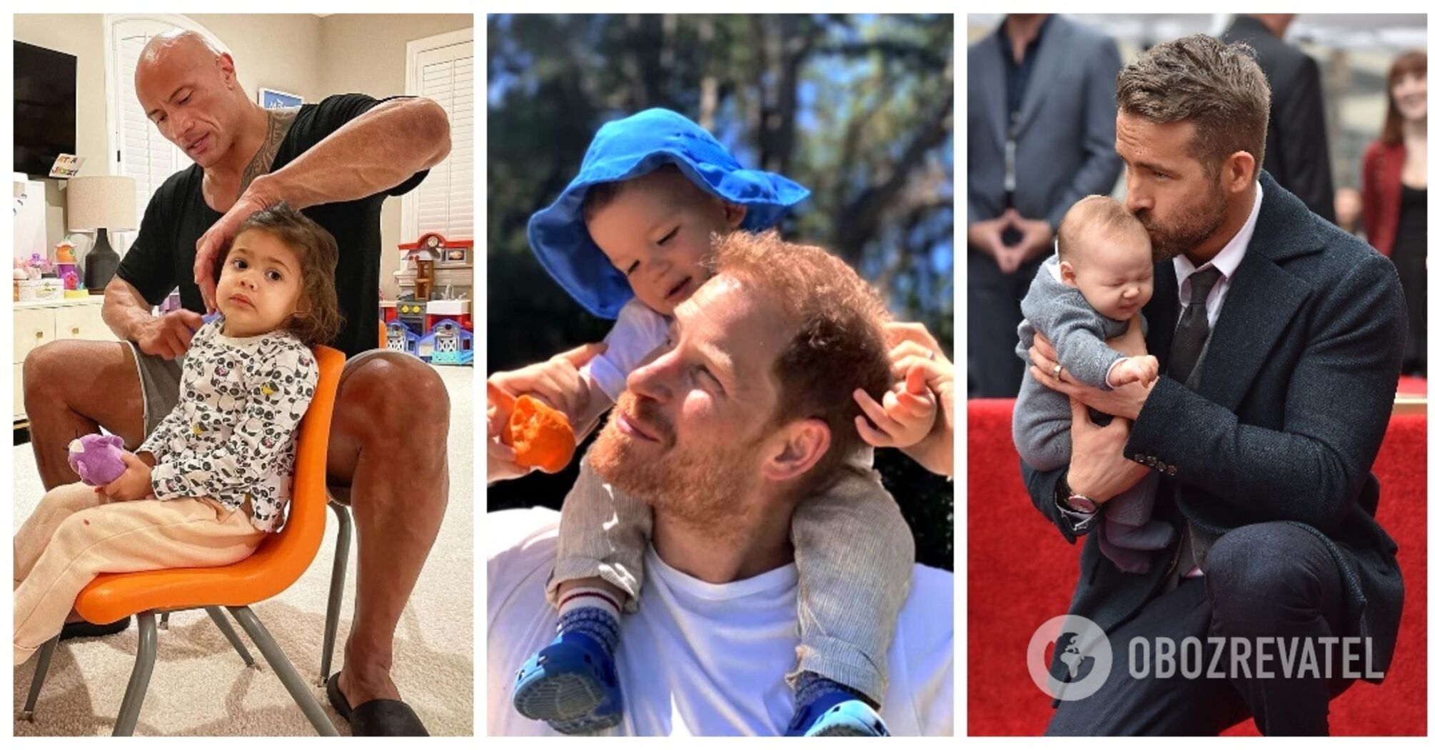 Dwayne Johnson, Ryan Reynolds and other celebrity dads we should all look up to