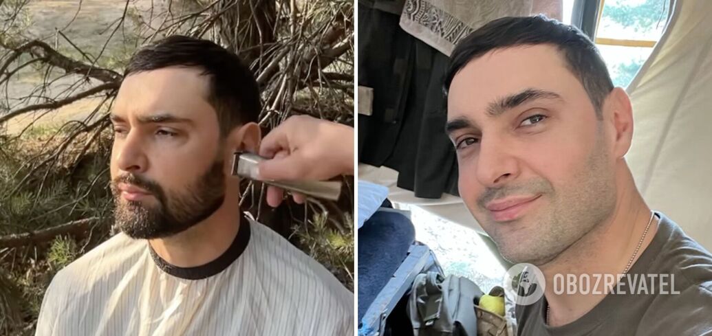 "You destroyed Vitalii Kozlovskyi": National Guard twins shave singer at firing range Video