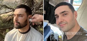 'You destroyed Vitalii Kozlovskyi': National Guard twins shave singer at firing range Video