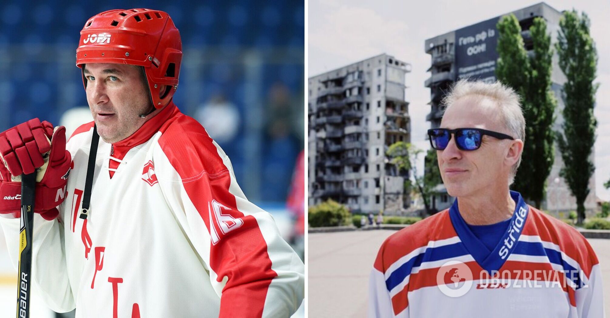 "Problemy z głową": Rosyjski mistrz olimpijski obraził hokejową legendę za wspieranie Ukrainy