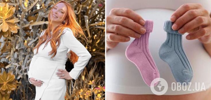 Preparing to give birth in the UAE: Pregnant Lindsay Lohan, 36, reveals the sex of her first child