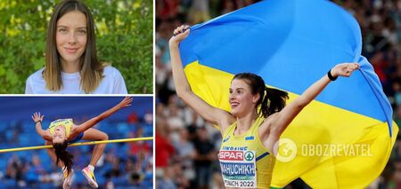 Ukraine's most beautiful track and field athlete won the European Games 2023