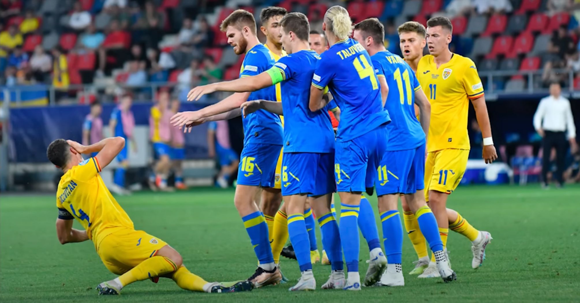 UEFA disqualifies leader of Ukraine's national team at U-21 European Football Championship