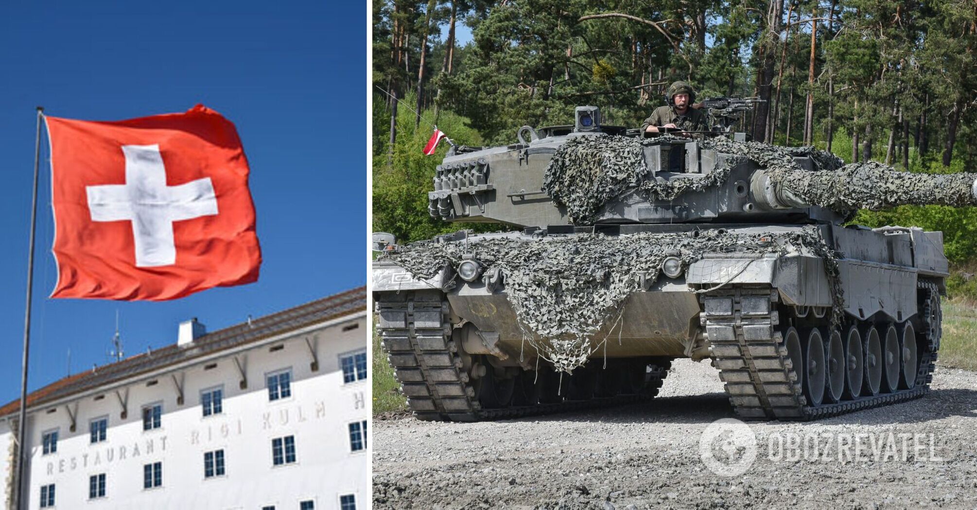 Szwajcaria otrzymała wniosek od Republiki Federalnej Niemiec w sprawie czołgów Leopard 2