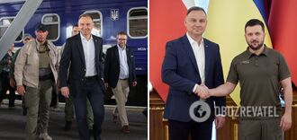 Duda arrives in Kyiv: key issues of talks with Zelensky were named