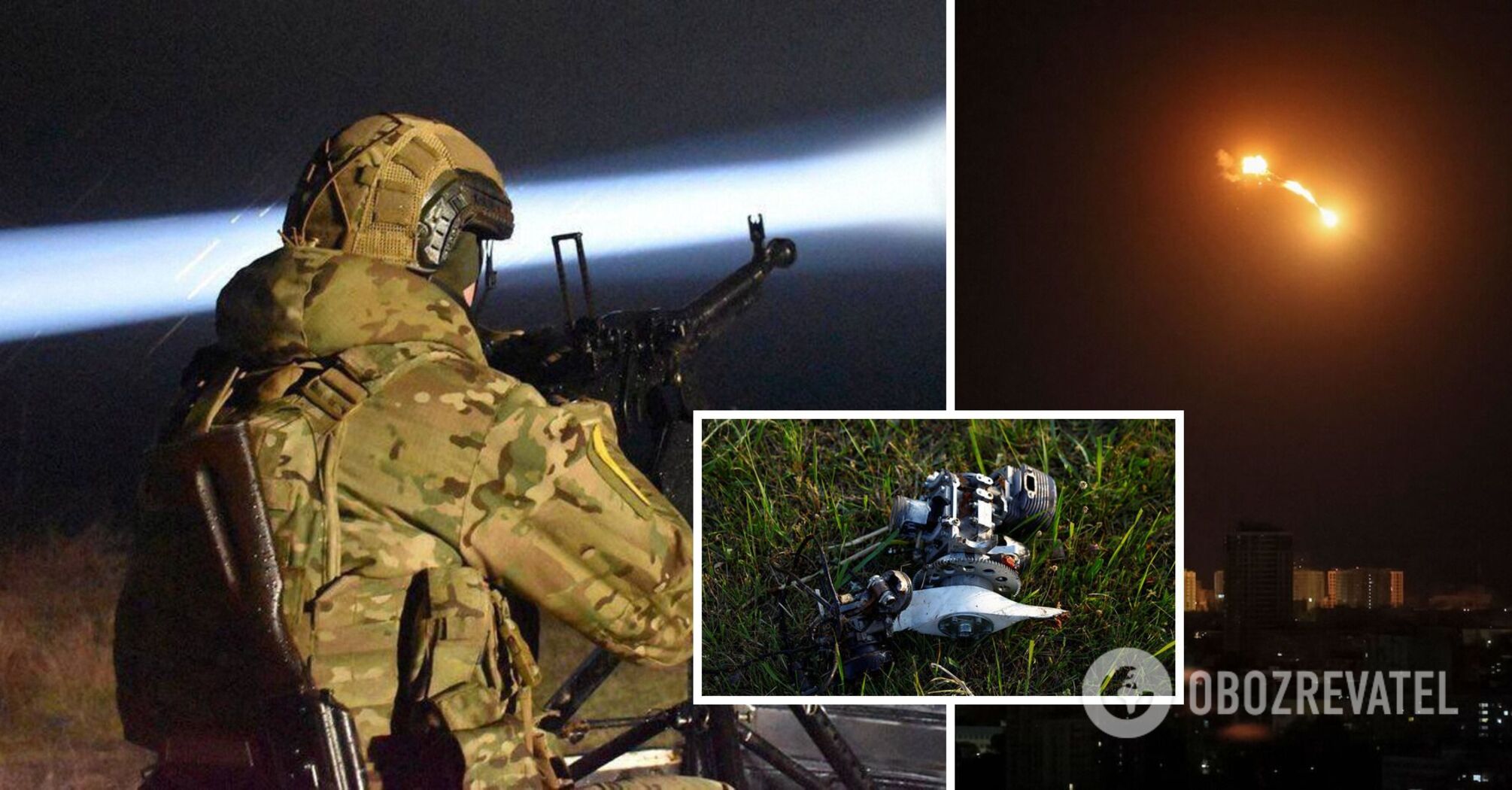 Occupiers attacked Ukraine with drones at night, air defense forces shot down six enemy targets