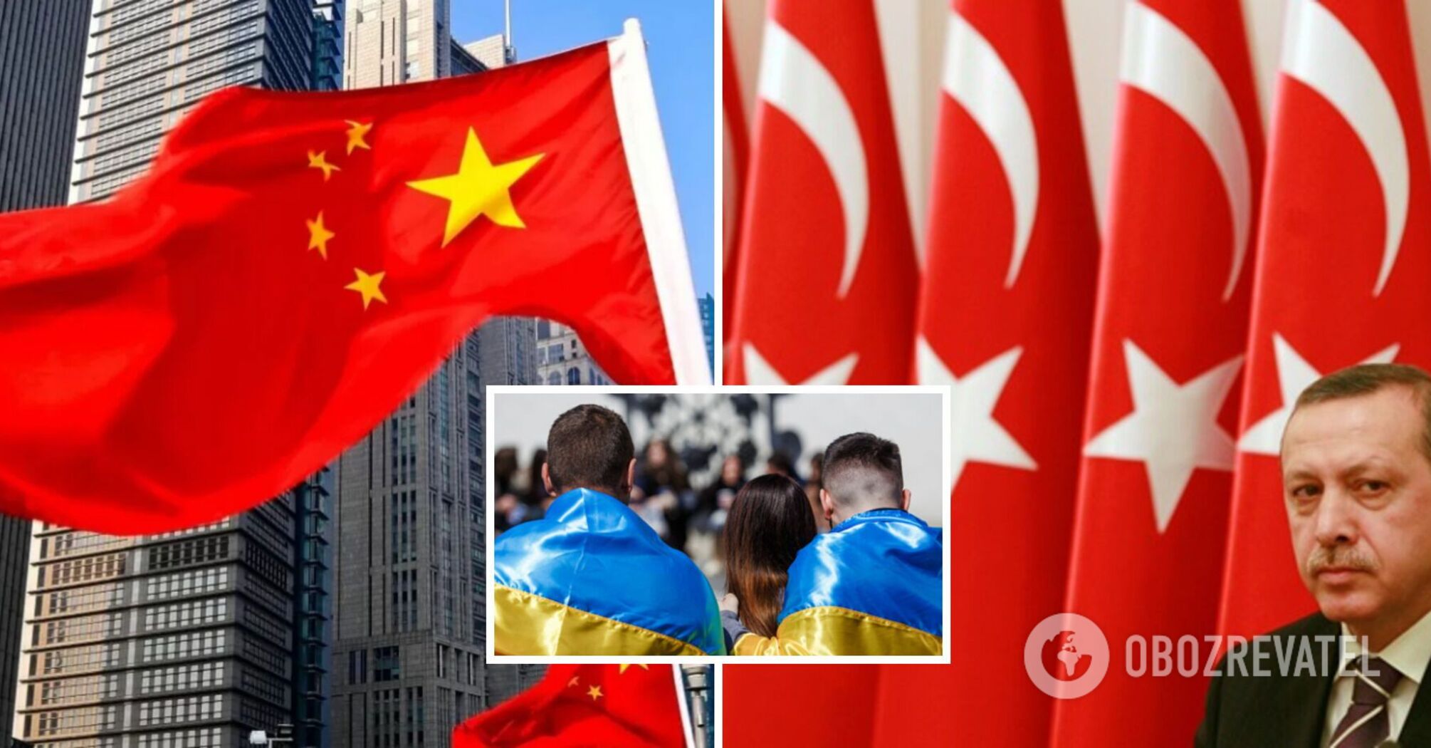 Ukrainians have a worsening attitude towards China and Turkey amid the war: poll results