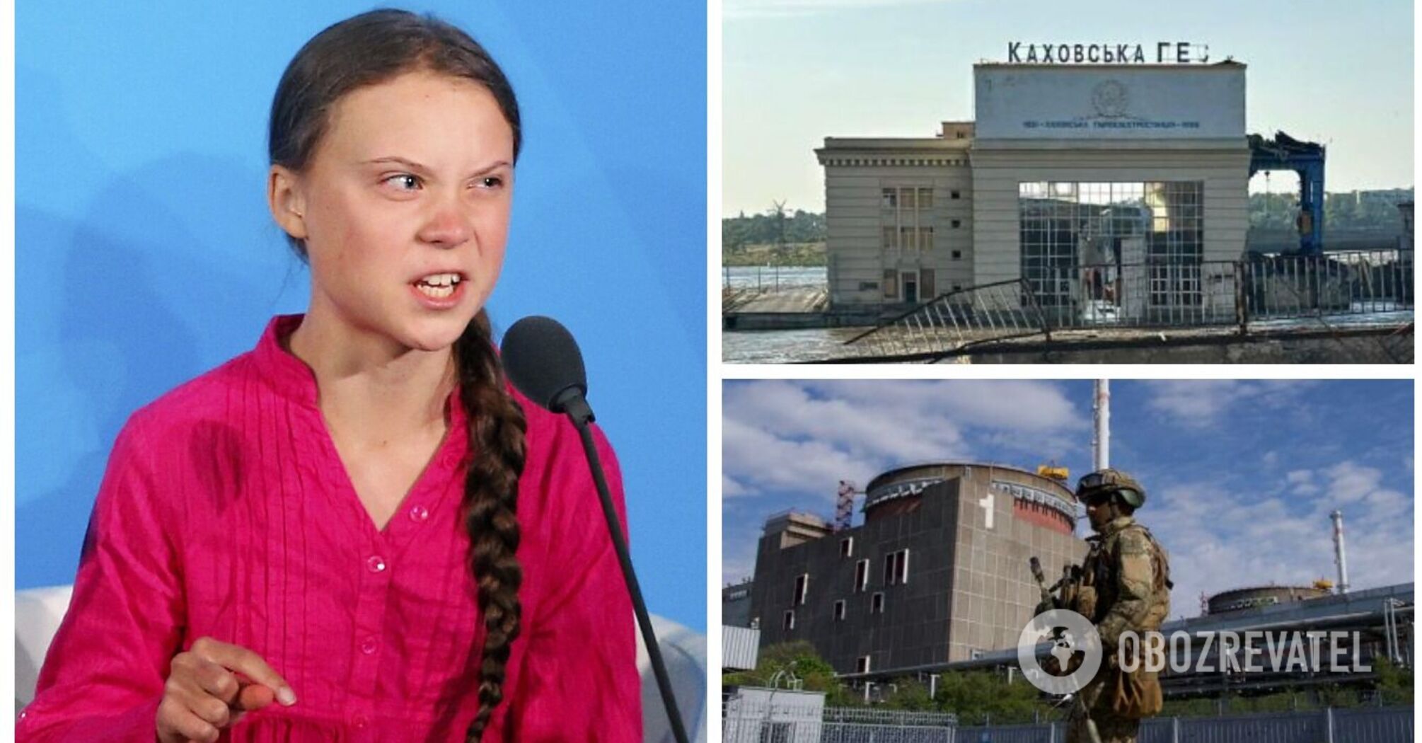 Ukraina omawia zagrożenia dla środowiska wynikające z działań Rosji: Greta Tunberg wśród uczestników