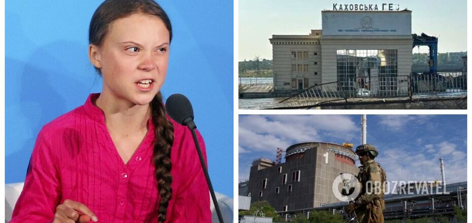 Ukraina omawia zagrożenia dla środowiska wynikające z działań Rosji: Greta Tunberg wśród uczestników