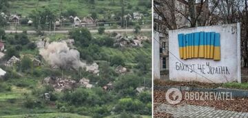The Ukrainian Armed Forces have an advance near Bakhmut, destroyed an enemy mortar and a stockpile of ammunition load. Video