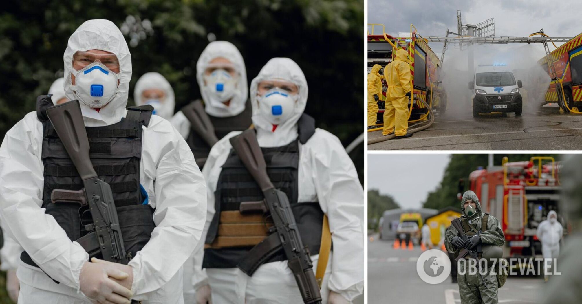 Emergency response drills to overcome the consequences of a possible accident at Zaporizhzhia NPP have started in three southern regions. Photos and video