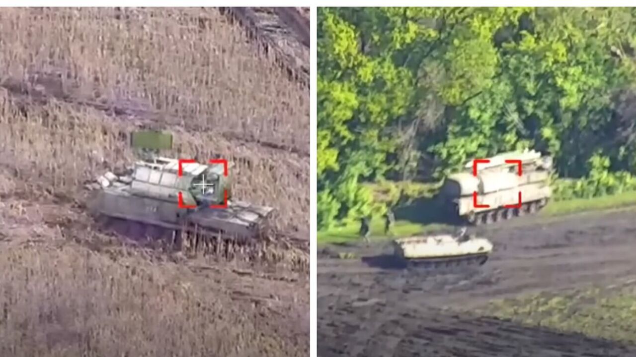 SBU CI officers spectacularly destroyed enemy BUK-M1 and three TOR-2M systems. Video from the air