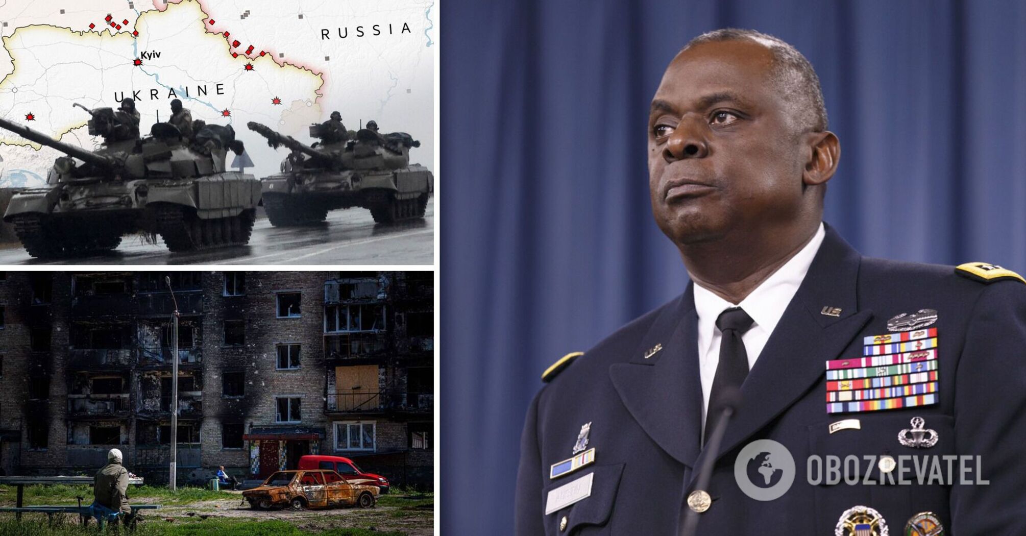 Lloyd Austin speaks out about Russia's war against Ukraine