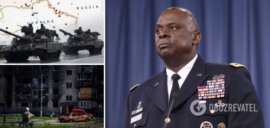 Lloyd Austin speaks out on Russia's war against Ukraine