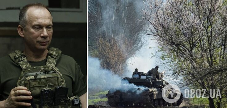 "Further actions are planned": Syrskyi visited the Bakhmut direction. Photo.