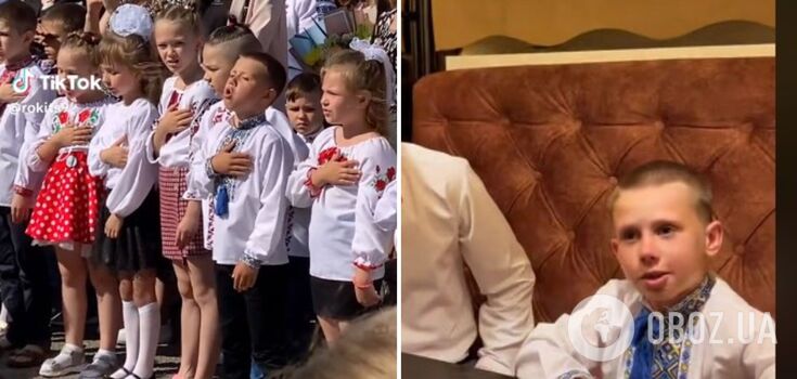 A little Ukrainian became the star of the network because of his incendiary performance of the Ukrainian National Anthem. Video