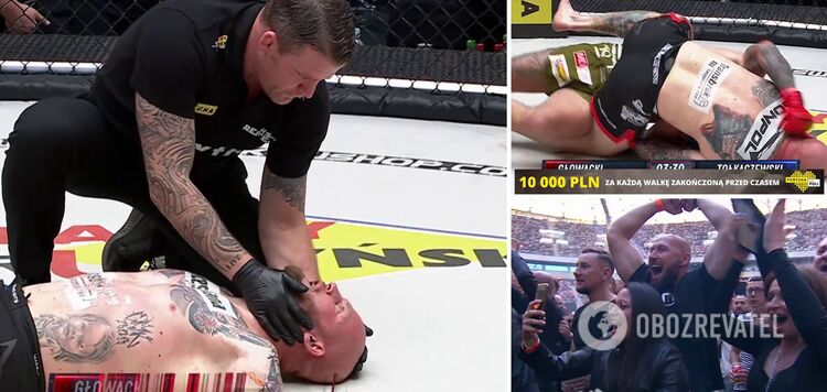 A former world boxing champion made his victorious MMA debut with a rare layup knockout in 100 seconds. Video