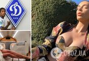 Luxembourg's most beautiful girl accused the Dynamo player of violence. Photo fact