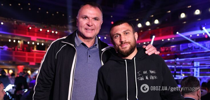 Egis Klimas and Vasyl Lomachenko